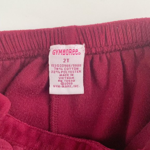 Gymboree Retro 70's Velvet Wide-Leg Pants Toddler Size 2 - Picture 3 of 5
